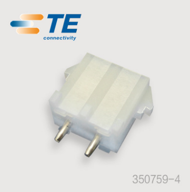 TE AMP连接器350759-4针座集流排泰科接插件
